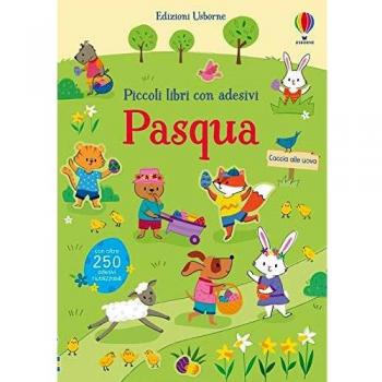 Pasqua. Piccoli libri con adesivi. Ediz. a colori