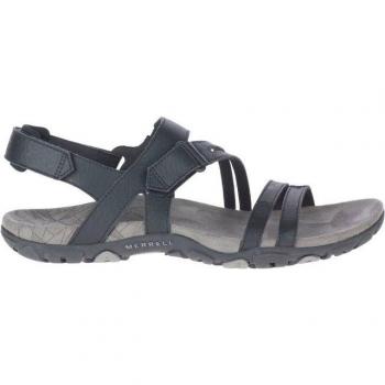 Merrell SANDSPUR ROSE CONVERT Damen Sandale mit Klettverschluss Schwarz 39