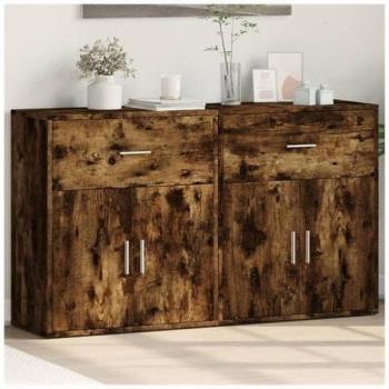 Cassetta Credenza Rovere Fumo – 2 Pz