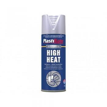 Plastikote 2304 Thermal Protection Paint 400 ML Aluminum