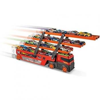 Hot Wheels Mega Trasportatore con Livelli Espandibili
