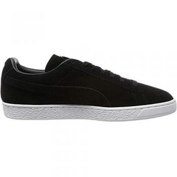 PUMA Suede Classic+, Sneakers Uomo, Black-Team Gold-White
