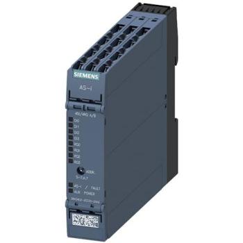Siemens IP20 AS-I Slimline Modul 3RK2402-2CE00-2AA2 A/B-Slave mit 4DI/4RQ und 22,5mm Eingang für 3-adrige Sensorversorgung schalt