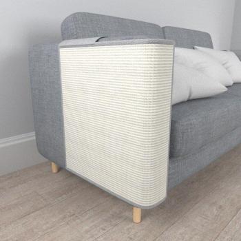 Mattes Kratzpad aus Sisal zur Möbelsicherung