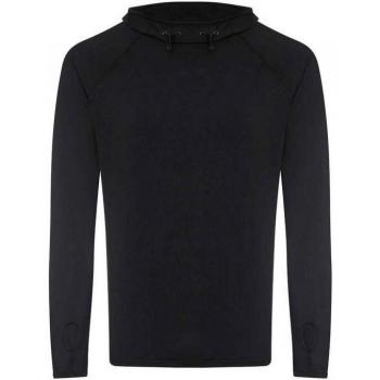 Awdis Men's Just Cool Cowl Neck Top L Black