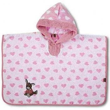 Sterntaler Bade-Poncho Emmi Girl weiß