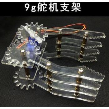 Manipulador DIY 9g – Garra Acero‑Acrílico