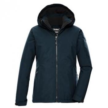 Kinder‑Regenschutz Jacke KILLTEC KOW 217 – mit abnehmbarer Kapuze und warmem Fleece‑Taktik