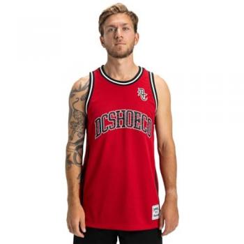 DC Shoes Smanicato Rosso Regolare ADYKT03257