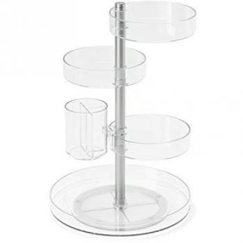Umbra Pirouette Clear Cosmetic Box