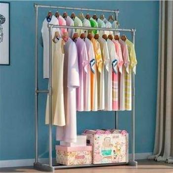 Perchero Burro Doble Barra 7House 143-157x77x39 cm