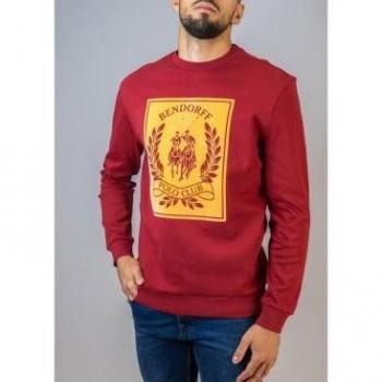 Jersey para Hombre Bendorff Estampado Rojo