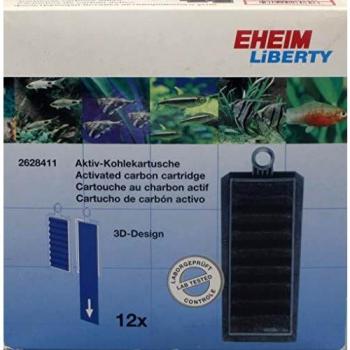 Cartouches carbone Eheim – 12 unités, compatibles LiBERTY 2040/41/42