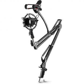 BM 800 Mikrofon Einsetzbarer Trägerarm mit Halterungsklemme und Pop-Filter