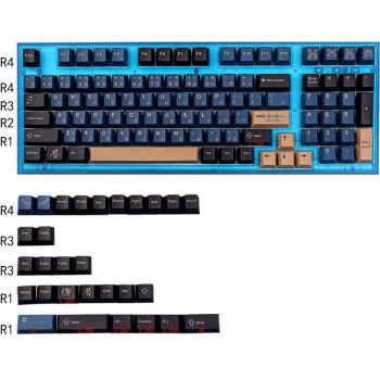 PBT Negro GMK Samurai 129 teclas