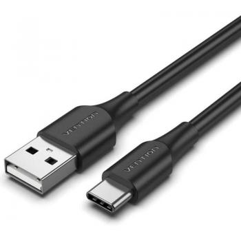 Câble USB A vers USB-C 50 cm Noir