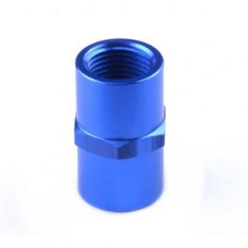 AN4 AN6 AN8 AN10 Anodized Swivel Fittings NPT Female 1/8 Couplers for Oil/Fuel/Gas Line Hose Adapter