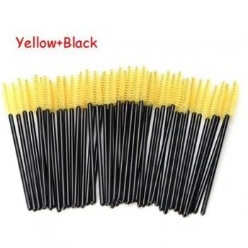 50 Pcs Eyelash Makeup Applicator Brushes