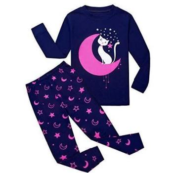 Pigiama Bambina Giraffa di Seta – Tkiames (Moon Cat) 4-5 anni