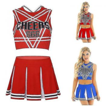 Set de Lencería y Uniforme Azul para Halloween