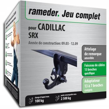 Attelage Amovible 13 broches CADILLAC SRX