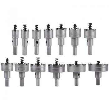 Kit Brocas 13 mm, Carburo Tungsteno, Set 16/18/20/22 – para acero inoxidable