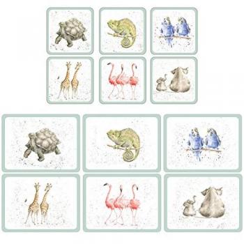 Safari Tableware Bundle – 6 Placemats & Coasters