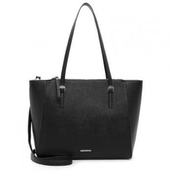 EMILY & NOAH Damen Shopper E&N Ella Schwarz Zweifarbig