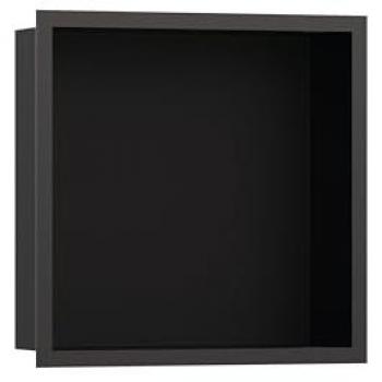 XtraStoris Marco de Pared Negro Matt Hansgrohe