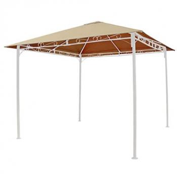 Grasekamp Pavillon-Ersatzdach Rimini/Amalfi, 180 g/m², BxT: 293x293 cm
