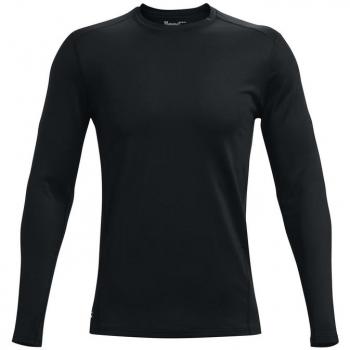 Camiseta Térmica Under Armour Tac Crew Cgi Base Masculino Preto