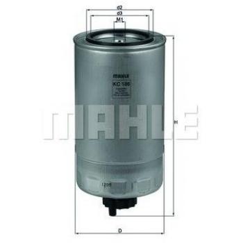 Filtro carburante originale Magneti Marelli KC186 per Iveco
