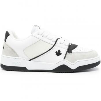 Dsquared2 Men's Spiker Sneaker in Multicolor (Size 7 US, White and Black)