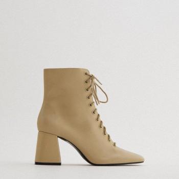 Bottes Moutons à Glissière – Style Camel