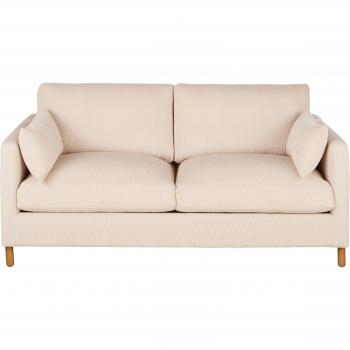 Cama Convertible Pana Beige 3/4 con Colchón 14cm