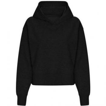 Awdis Ladies Eco Hoodie in Black