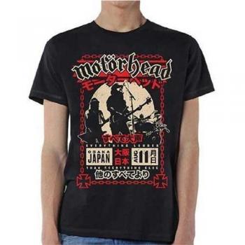 Motorhead Unisex Volwassenen Luid in Osaka Top XL