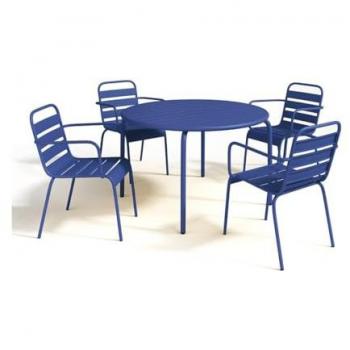 Comedor exterior de metal