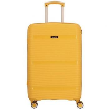 D&n Travel Line 4200 4-Wheel Luggage in Yellow