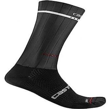 Meias Castelli Fast Feet 2 Preto Rosso – Tamanho L e XL