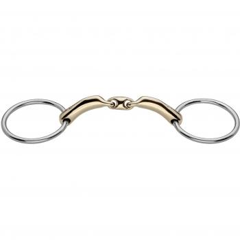 Sprenger Novocontact 14mm Double Jointed Loose Ring Snaffle – 125 mm (Store B)