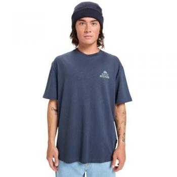 T-shirt Quiksilver A Maniche Corte Cl Soul Maze Dark Navy XL