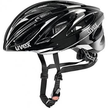 Uvex, Casco ciclismo Unisex, Nero (Black), 52-56 cm