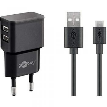 Goobay Adaptateur secteur Micro USB 2,4 A 44984