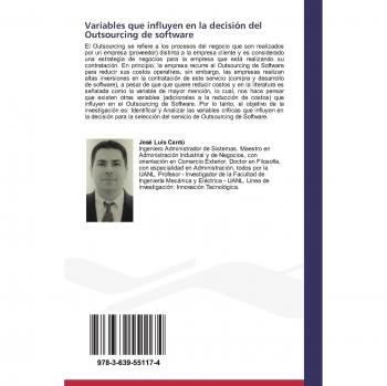 Variables que influyen en la decisión del Outsourcing de software: Caso del contexto empresarial