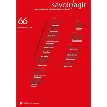 Revue savoir/agir n° 66