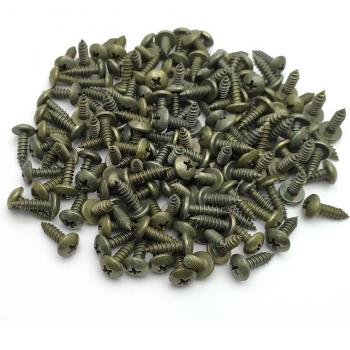 100pcs Plastic Cover Metal Screws M4 M5 for ATVs
