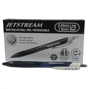 Uni-Ball Jetstream Sport SXN E Black Writing Pens (12 Pack)