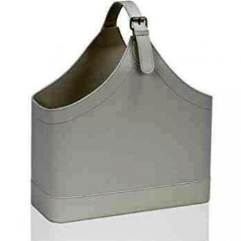 Porte-revues style contemporain blanc