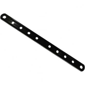 Support universel silencieux pour échappement – 1 unité, 6 trous, sangle de montage (noir/blanc)